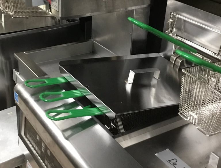 Facility upgrade equipment staged for a multi-location commercial rollout